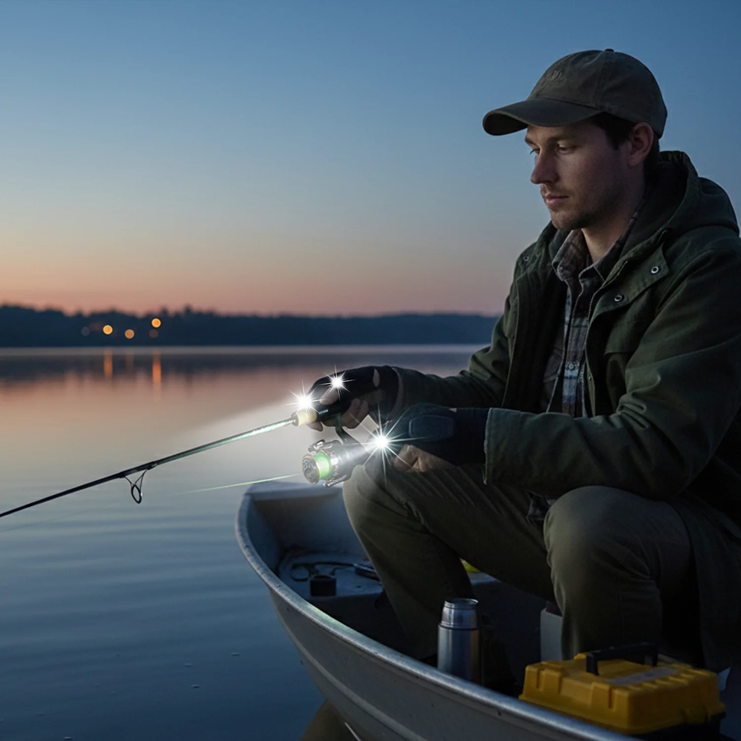 TuneShade LED Gloves fishing